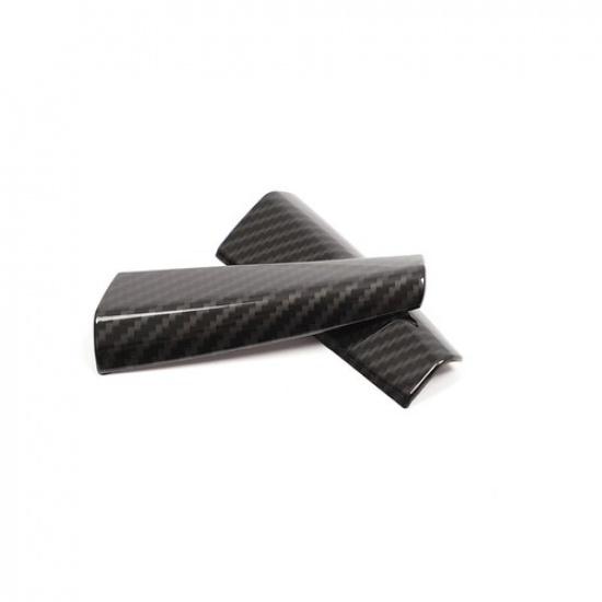 Carbon Fiber ABS Center Console GPS Navigation Trim For BMW 5 Series F10 2014-17