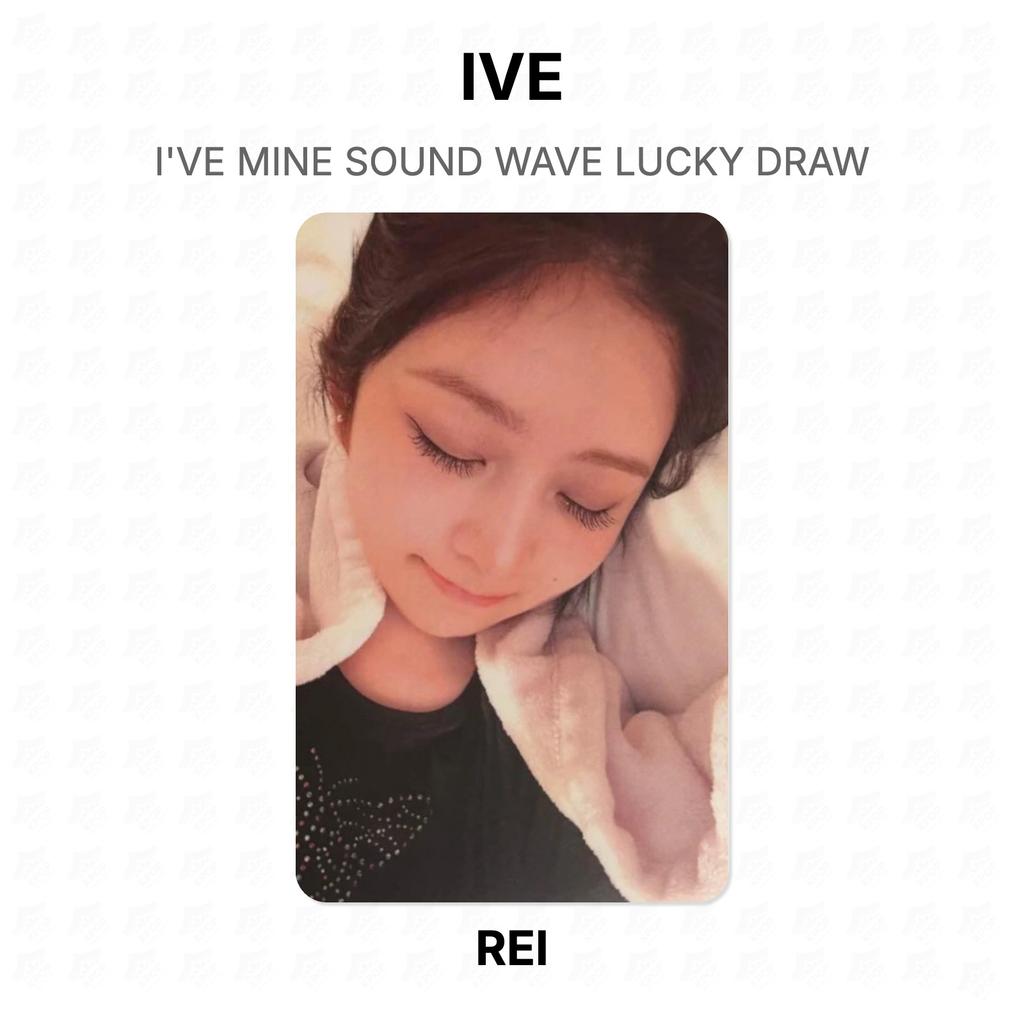 IVE I'VE MINE SOUND WAVE LUCKY DRAW Official Photocard