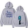 Karol G Album No Me Arrepiento De Sentir Tanto  Graphics Hoodie Men Fashion Long Sleeves Casual High Quality Sweatshirt Tops