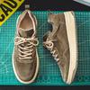 Mens Sneakers New Trend Casual Leather Suede Vulcanized Shoes Men Tenis Luxury Trainers Comfy Man Walking Running Jogging Shoes