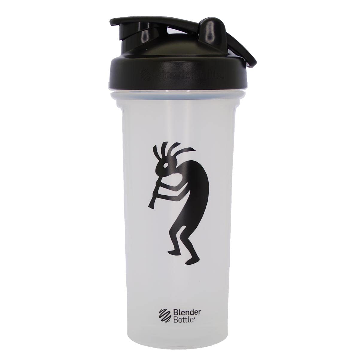 

Бутылка для блендера Classic V2 Kokopelli Бутылка для миксера и шейкера Kokopelli BlenderBottle Classic V2 28 унций, импортная, прозрачная, черная (800мл) [Обычный продукт]