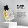 Oud Asaffi Eau De Parfum for Men 50ml | Perfume for Men Long Lasting Smell | Orange & Rose Notes Fragrance |
