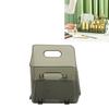   Storage Holder Transparent Stackable Design Waterproof Dustproof Double Handles PET Storage Container