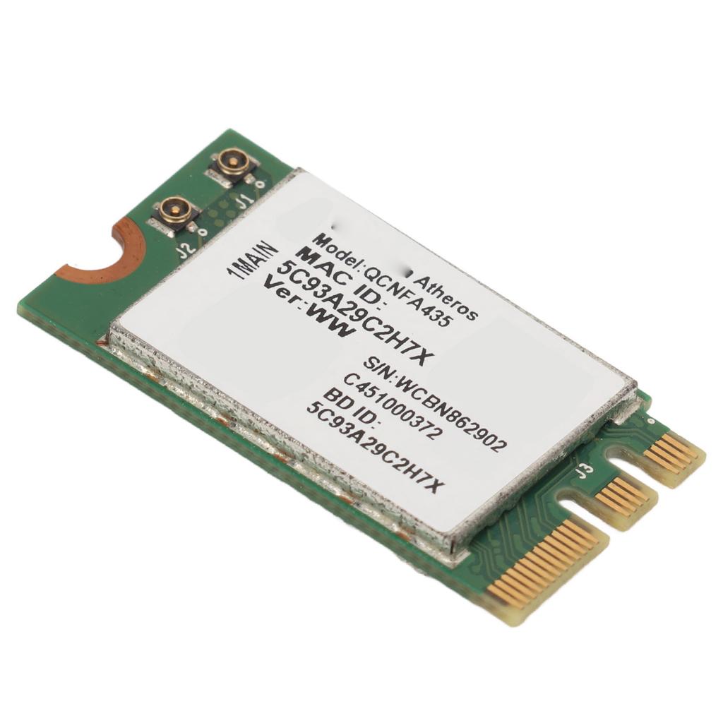 QCNFA435 NGFF M.2 WiFi Card 433Mbps 2.4G 5G Wireless Adapter Card with Bluetooth 4.1