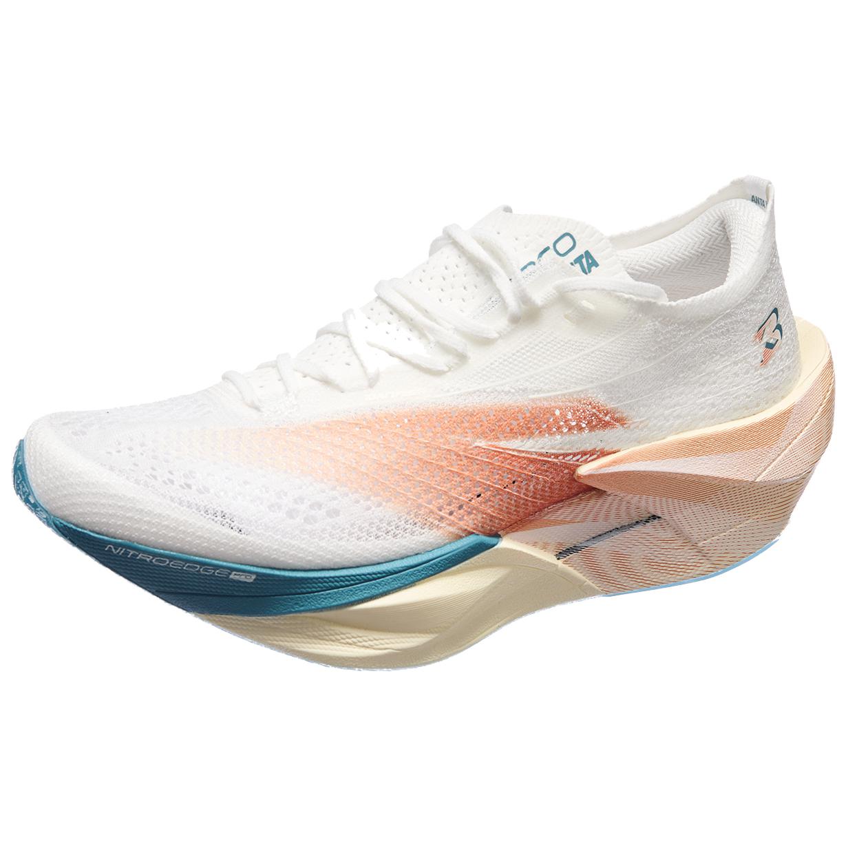 

New Anta C202 6.0 PRO Cushioning, Wear Resistant Low top Casual Running Shoes Men s White Orange 112535576-3 43