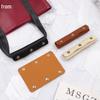 Spot PU Leather Handbag Handle, Anti-Choke Sleeve, Detachable Three-Buckle Accessory.