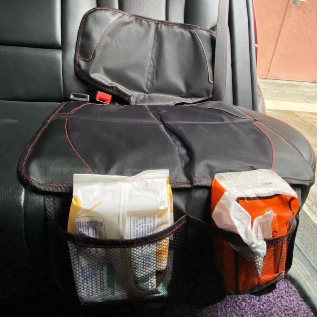 Car Seat Protectors Seat Mat for Under Child Booster Carseat, Seat Cover Protectors for Leather and Fabric Seat