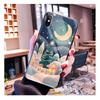 Glass phone case For Samsung S25 S24 S23 S22 Ultra S24 Plus A55 A16 A54 A15 A56 A36 S25 FE Christmas Aesthetic