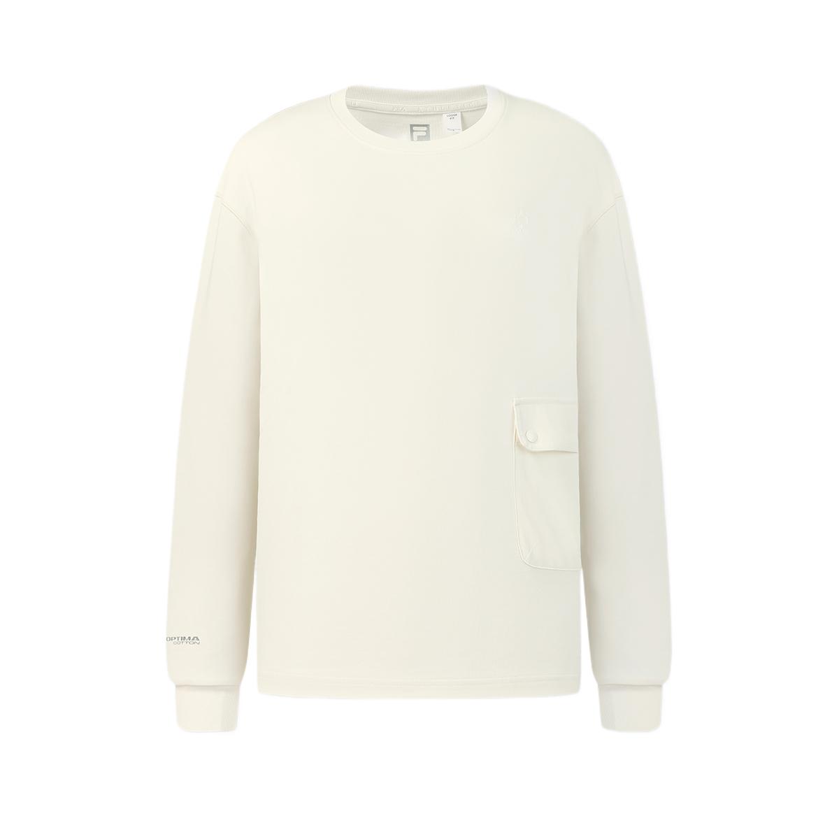 

FILA Fashion Outdoor Series Loose Long Sleeve Drop Shoulder T-Shirt Women tops A11W617204FIV L