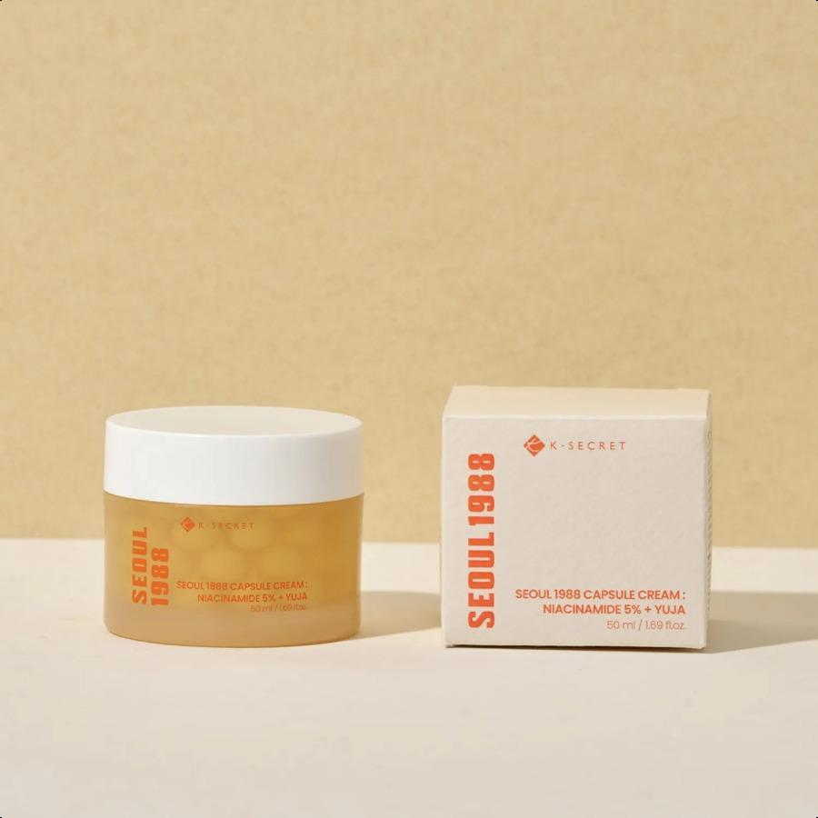 

KSECRET Seoul 1988 Capsule Cream: Niacinamide 5%+Yuja 50ml Niacinamide 5%+Yuja 50ml