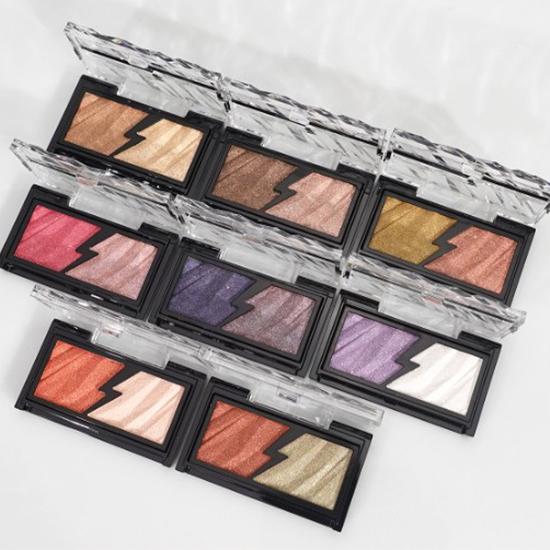 KATE Powder Electric Shock Eyeshadow 2g [All 8 Colors]- Long-lasting, Vibrant Eye Makeup