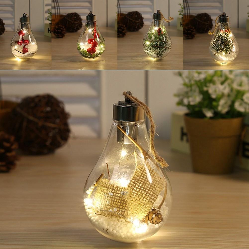 Lively LED Christmas Ornament with Hanging Pendant for Vibrant Ambience