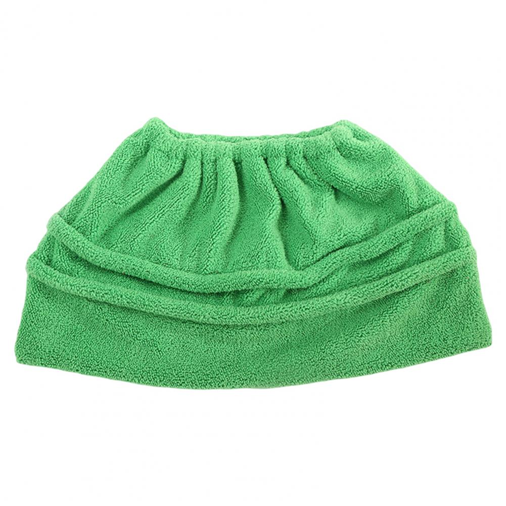 

38*25cm Mop Cover Highly Absorbent Wide Application Remove Dust Coral Fleece Quick Dry Mop Cover Cleaning Accessories For Home зелений