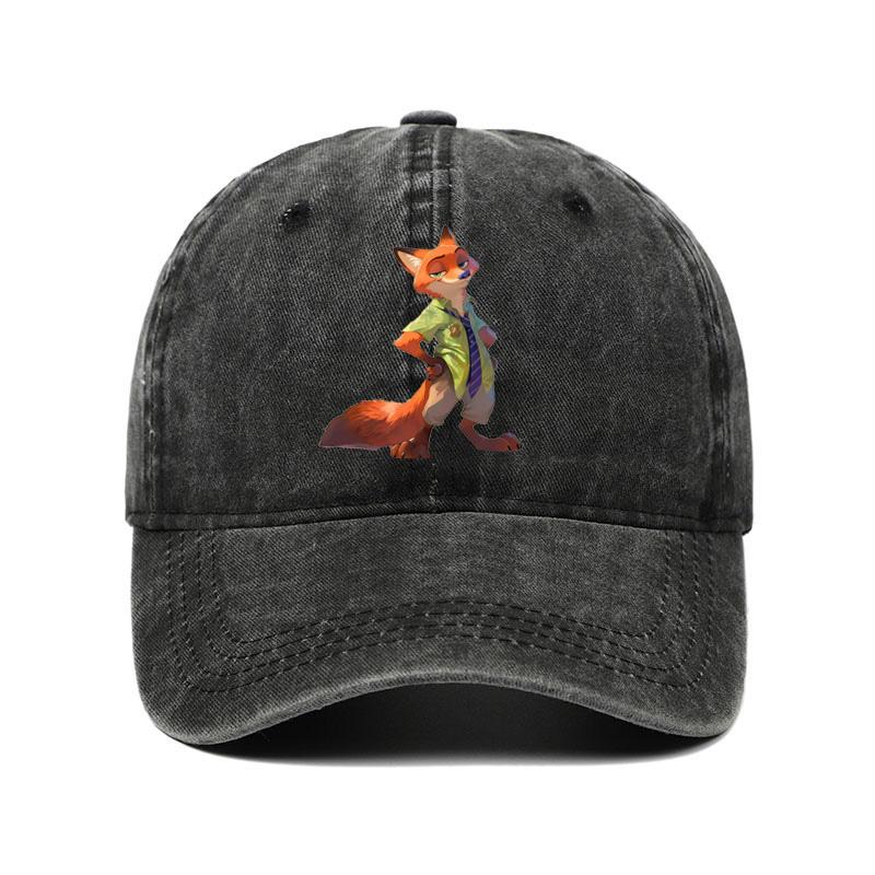 Cartoon Zootopia Three-toedSloth Baseball Cap Couple Women Print Trucker Hat Summer Casual Outdoor Dropshipping Baseball Caps