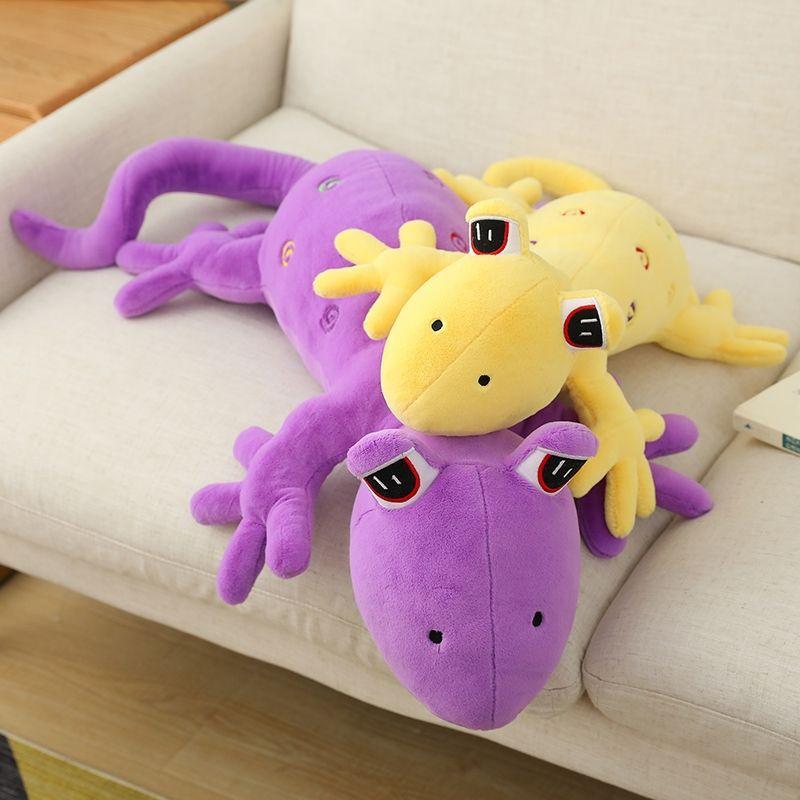 Cute Gecko Doll Plush Toy Sleeping Pillow Cloth Doll Bed Doll Children'S Birthday Gift