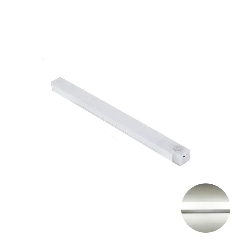 Car Rechargeable Automatic Induction Light Car Trunk Work Light Auxiliary Lighting Reading Light Bar Luggage Compartment Lights