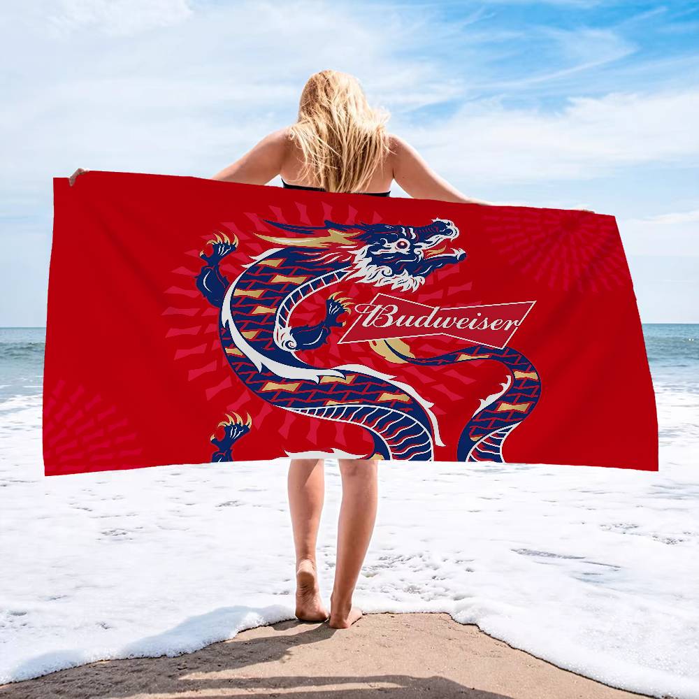 B-Budweiser Cartoon Strandtuch Süßes Kawaii Zimmerdeko Badezimmer Mädchen Kinder Handtücher Für Badezimmer Dusche
