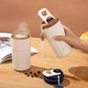 316 Stainless Steel Insulated Coffee Cup Smart Temperature Display 500ml Lightweight Portable Mug for Hiking Camping