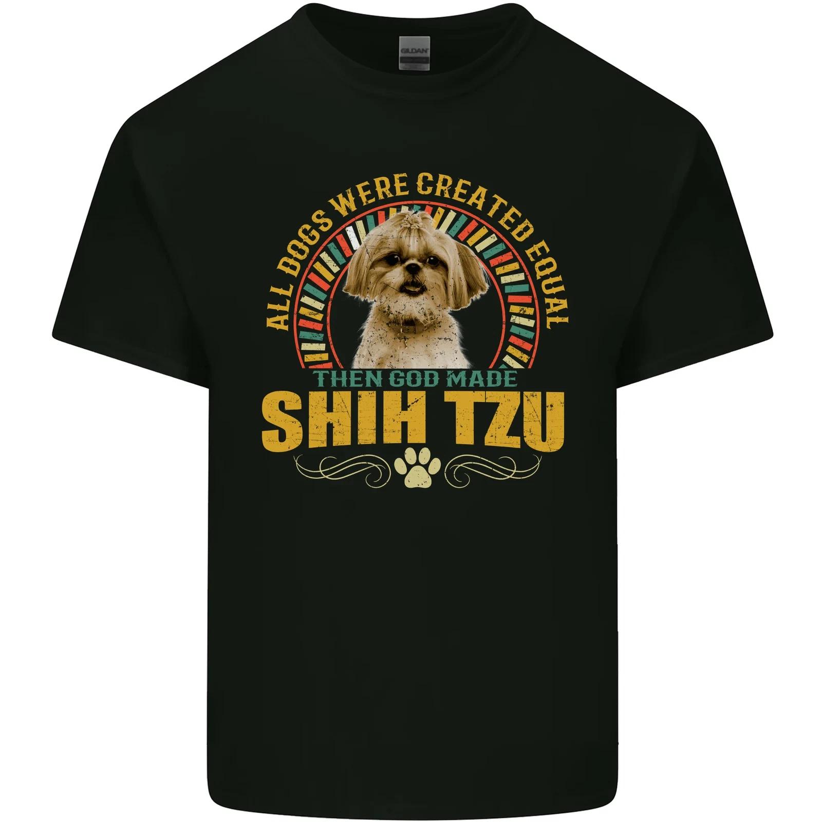 

A Shih Tzu Dog Kids T-Shirt Childrens S