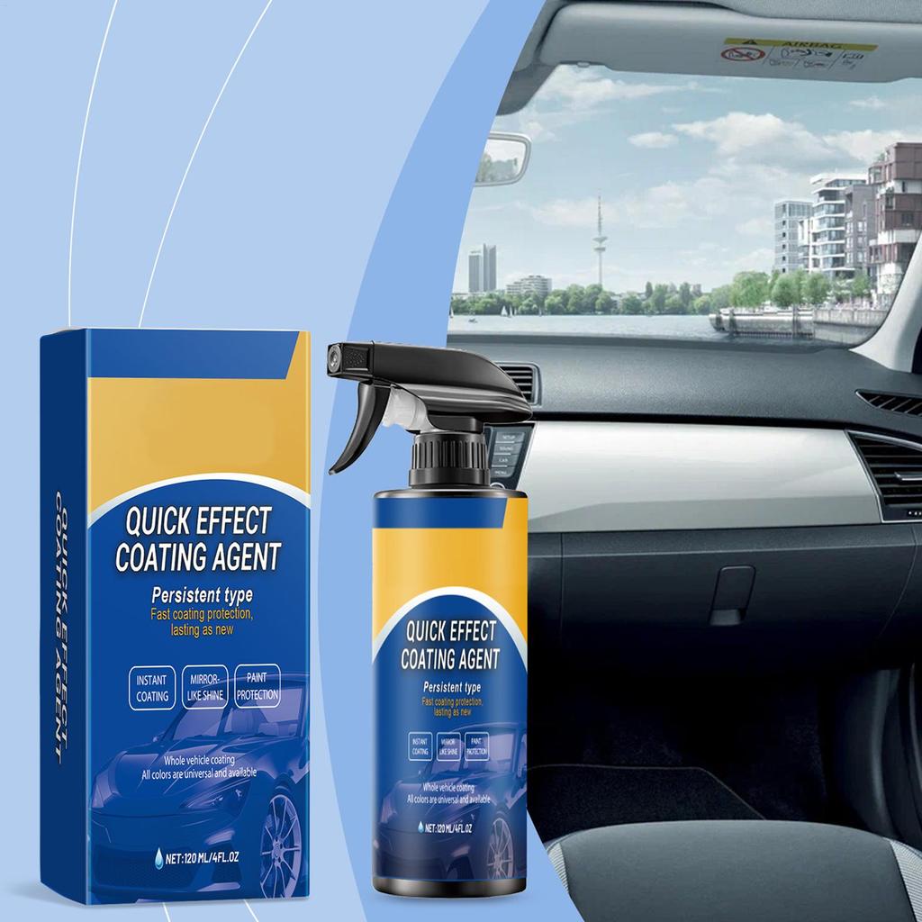 Car Coating Spray Special Care Spray 120ml Car Paint Refinishing Spray Coating Glazing Waxing Car Care Renovation Glaze Sealer