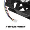 DC 12V 5.0A 7500RPM Cooling Fan Replacement 4 Pin Connector for Antminer S7 S9