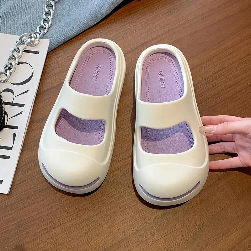 Модные повседневные тапочки EVA для женщин — фото 4