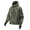 Casual Hooded Work Jacket Teen Boys Waterproof Windproof Loose Fit Outerwear
