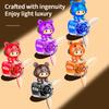 Rotating Fan Helmet Bear Car Air Outlet Air Freshener Vent Clips Perfume Diffuser Fragrance For Removing Odor Long-lasting