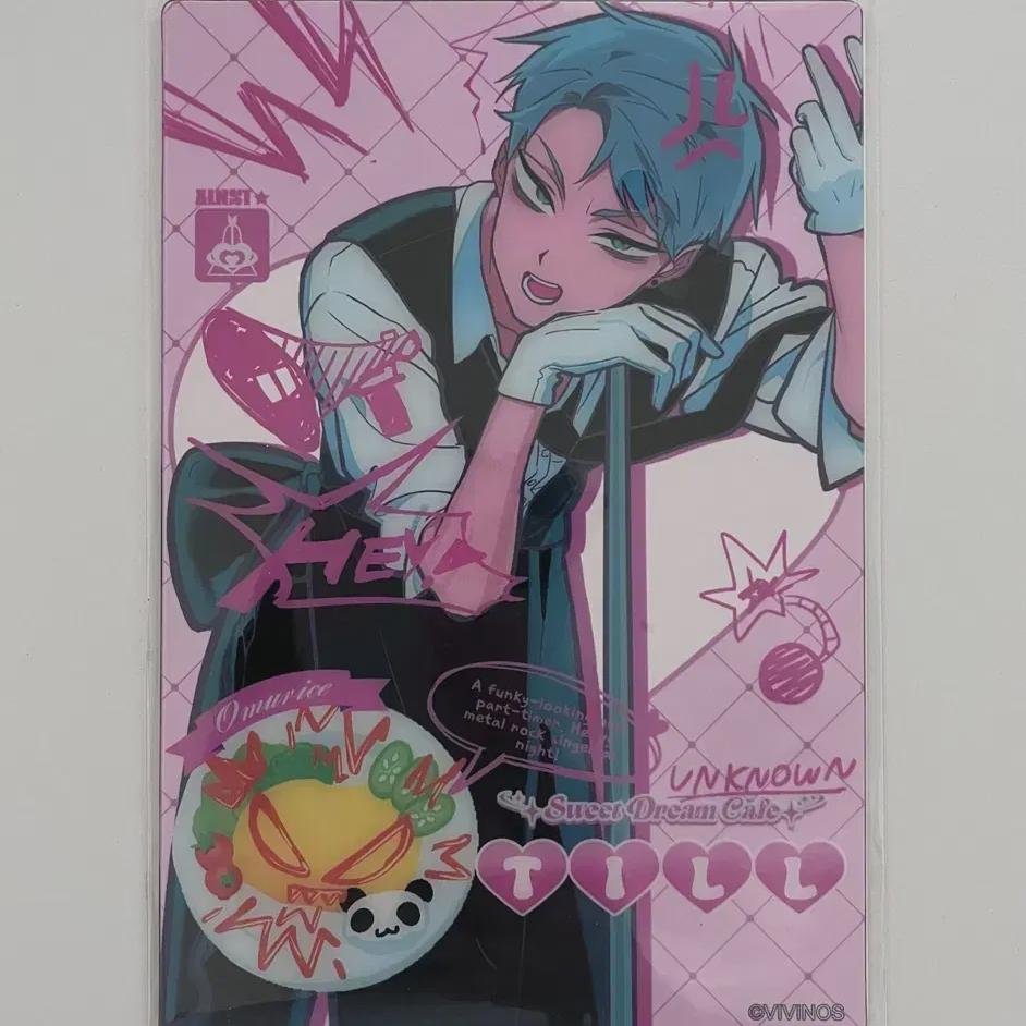 

Ace Alien Stage Teal Почтовая открытка Shanghai Cafe Акрил