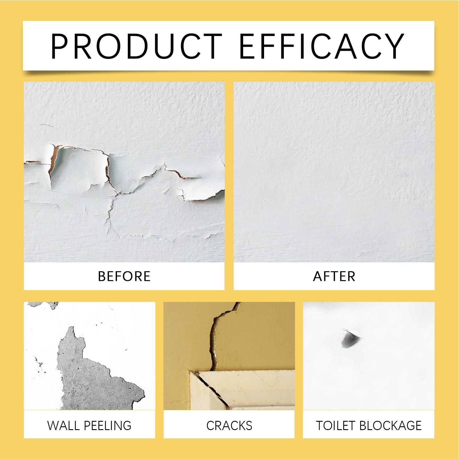 Wall Mending Agent 100g Home Improvement Crack Fix Filler Ceiling Hole Cover Paste Wall Repair Cream Mouldproof Water Proof