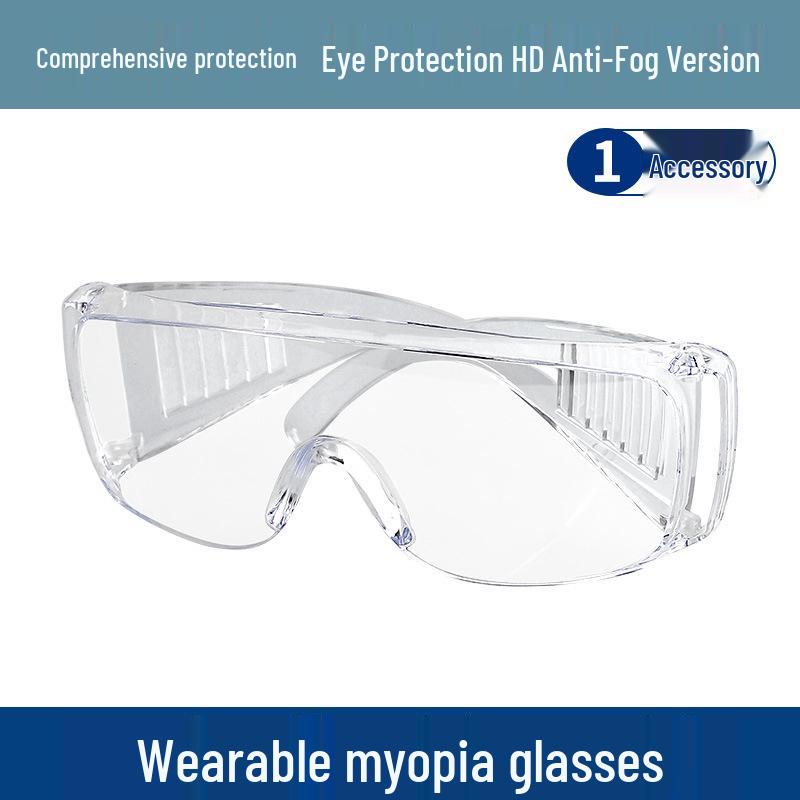 Beschlagschutzbrille, Spritzschutzbrille: Winddichte, sanddichte und staubdichte Sicherheitsbrille für Radfahren und Schleifen.