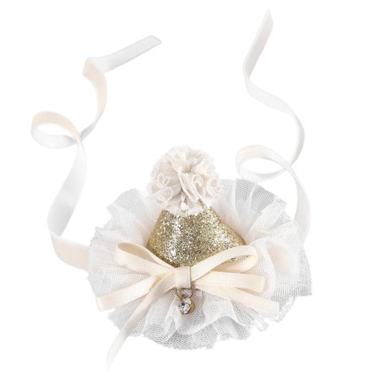 Katzenmütze für Haustiere, Schleifenknoten-Design, leuchtende Farben, hautfreundlich, ultraleichter Spitzenbesatz