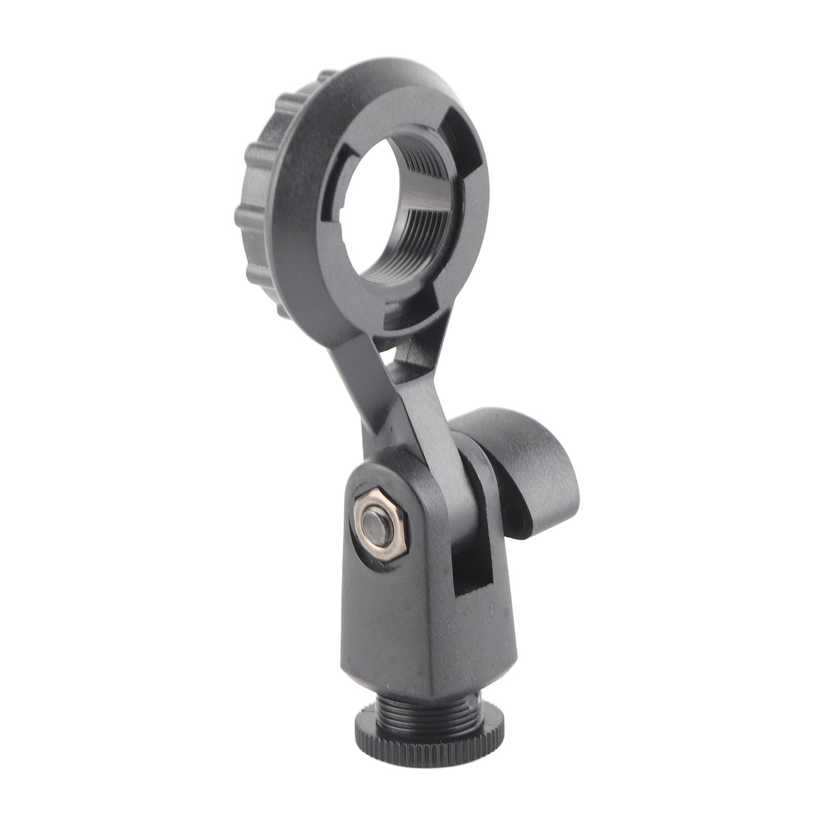 

Portable Microphone Holder Anti Vibration Mount Adapter Socket Easy Install Removable for Recording Studio