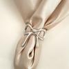 Smooth Irregular Bow Scarf Buckle Multifunctional Shawl Clasp Clothes Corner Clip  Knotted Button