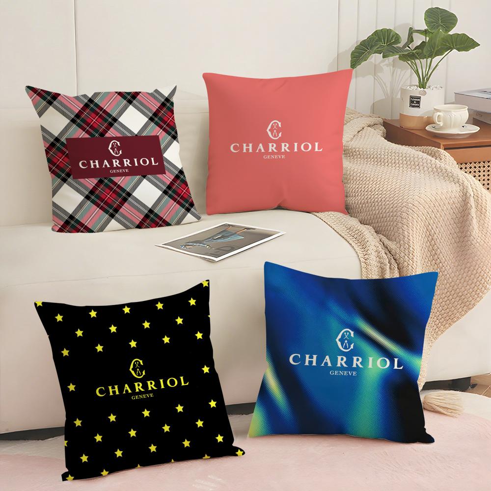 Luxury CCharriol Cushion Cover Pillowcase Ultra Soft Skin Friendly Fabric Cloud Like Comfort  Concealed Zipper