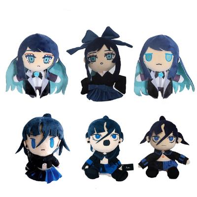 Nueva Muñeca de Peluche Yamato Nadeshiko de Dibujos Animados Anime Versión Q de 20 cm Ado Hibana Kimono Muñeca de Peluche para Niña Kawaii Adorno de Almohada para Dormitorio Regalo de Cumpleaños