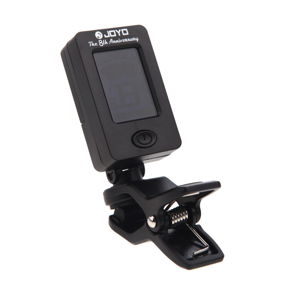 JOYO JT-01 Mini Digital LCD Clip-on Tuner for Chromatic Guitar Bass Violin Ukulele C Ukulele D