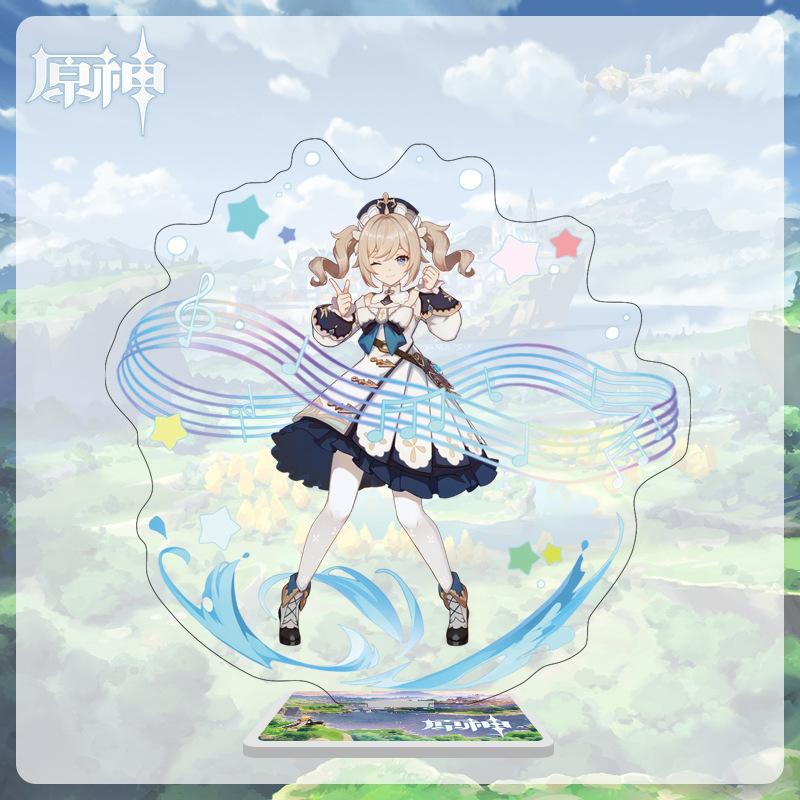 

Акриловая большая стойка высотой 16 см с персонажами из Мондштадта, Ли Юэ и Инадзума из Genshin Impact 16cm