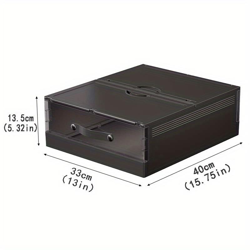 

1 шт. органайзер и органайзер для листов, складной органайзер для шкафа с ручкой, ящик для хранения постельных принадлежностей, контейнер для одеял чёрный