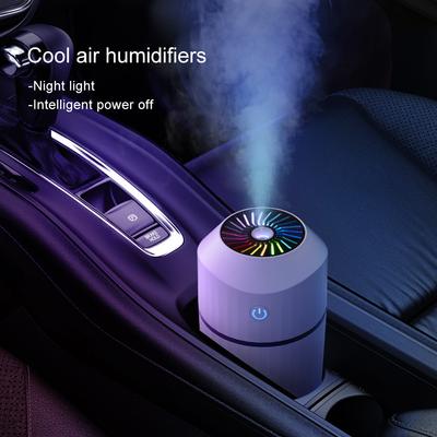 Rechargeable Portable Car Mini LED AIR Humidifier Diffuser Nebulizer Humidifier Purfier Low Noise