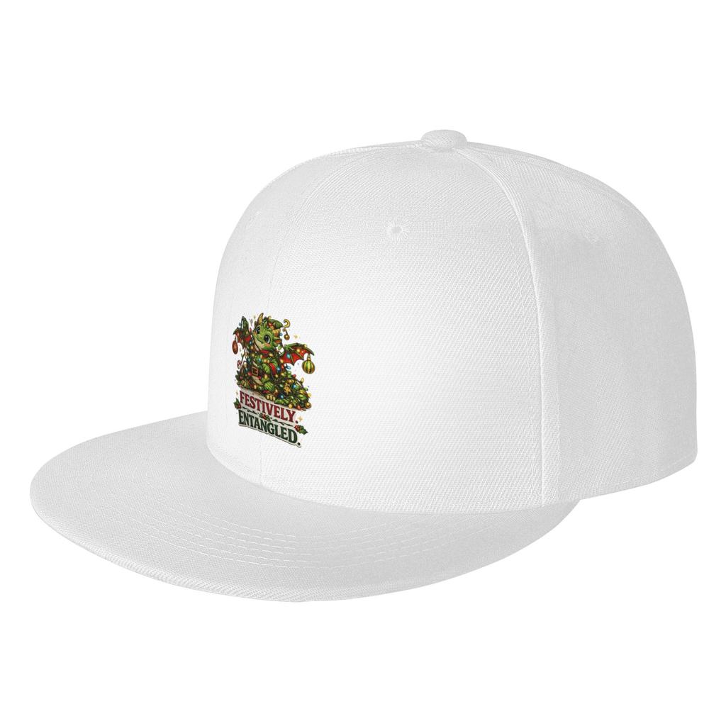 Fashion Christmas Festively Entangled Flat Brim Sun Hat Everyday Outings Unisexs Panama Hat