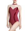 ballet leotard for ballet dance gymnastics collar ballet gymnastics yoga dance leotard [flexdans] Women's adults, clothes, clothes, stand-up design,