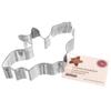 Steel bat cookie cutter 8 cm