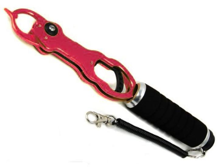 Aluminum Fish Grip with Measuring Red High-Performance Function,