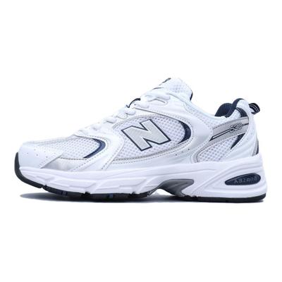 New Balance SS22 Trendy sportovní nízké ležérní běžecké boty Pánské tenisky Stříbrné NBMR530SGWHITE