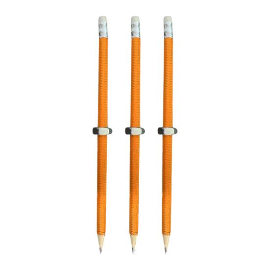 Wooden Threaded Focus Pencil Fidget Screw Nut Writing Tool for Kids Adults Stress Relief Anxiety Toy for School Office Travel