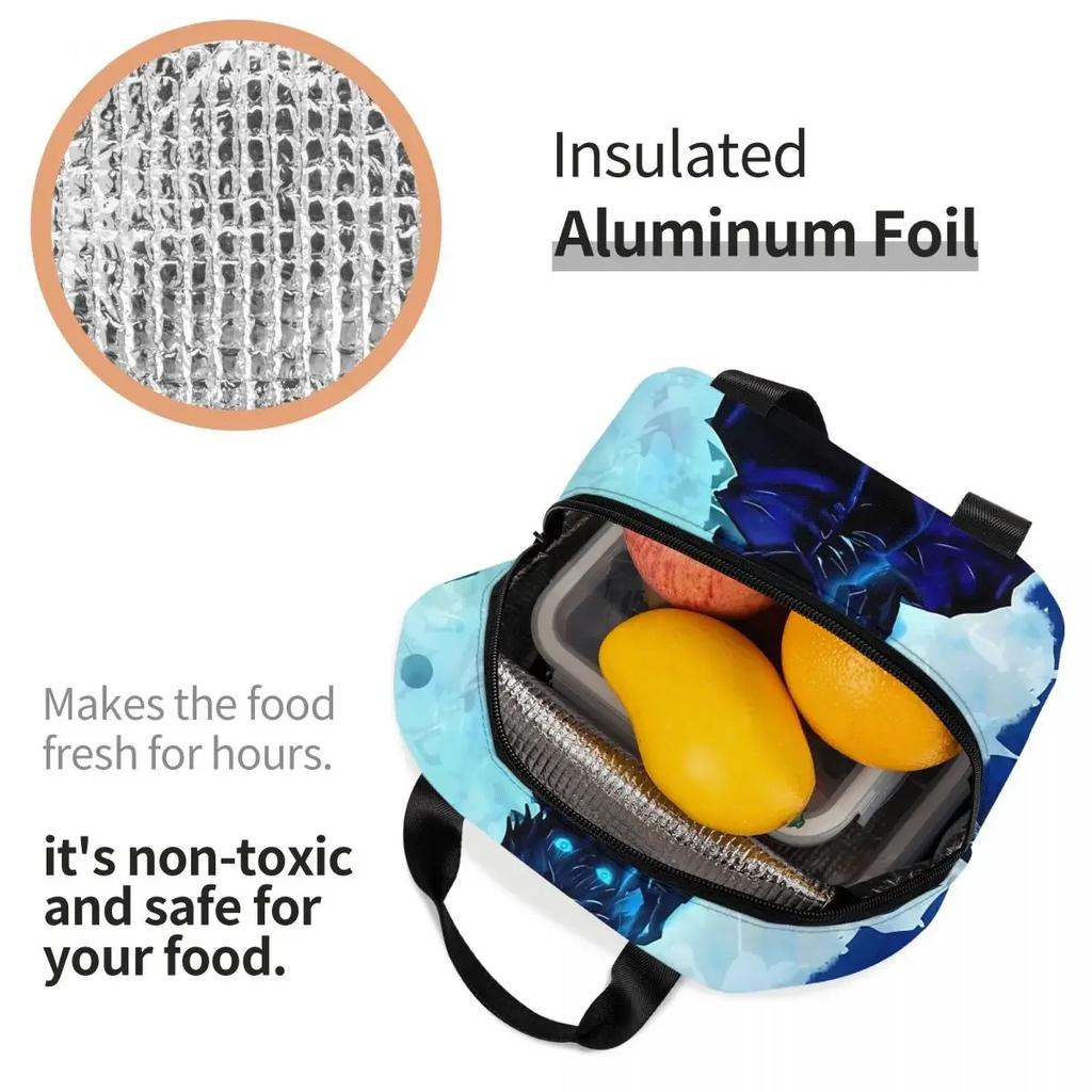 Satoro Anime Cutie de Prânz Jujutsu Kaisen Copii Folie de Aluminiu Portabil Cutie de Prânz