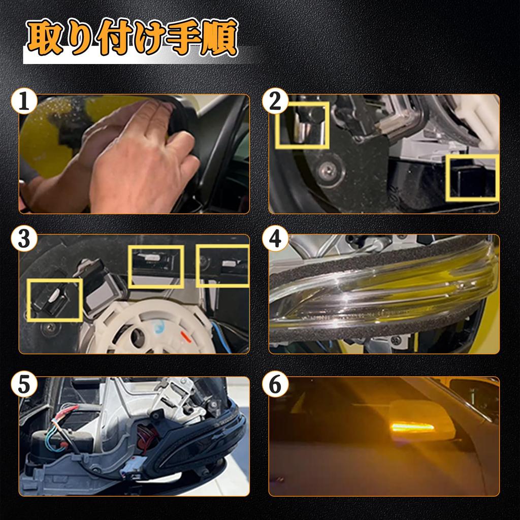 POPMOTORZ Subaru LED Flowing Door Mirror Forester SH Rear Legacy BLBP Rear BMBR Front Door Side Mirror Flowing LED Turn Signal Side Sequential