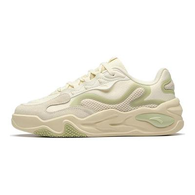 Treading Trendy Versatile Low-Top Sports Casual Shoes Women Sneakers White Yellow Green 122238091R-3