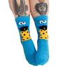 Sesame Street Unisex Adult Me Love Cookies! Cookie Monster Crew Socks
